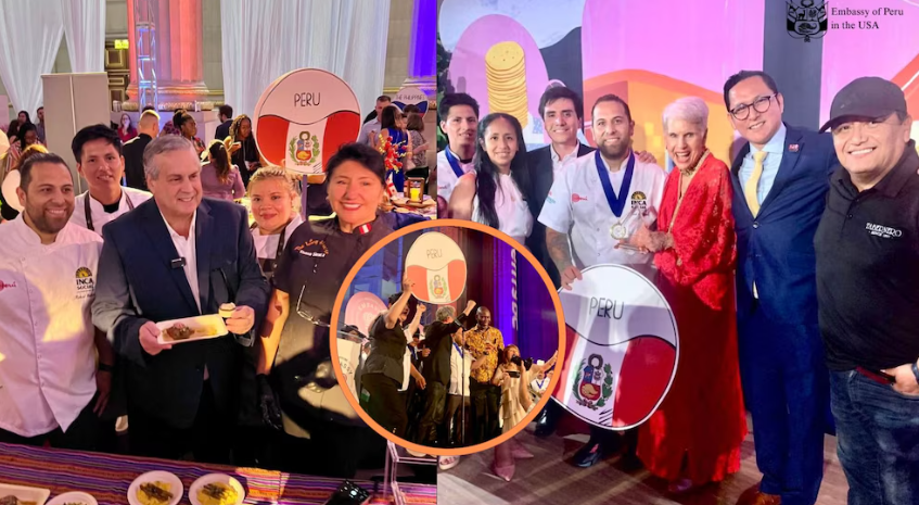 Infobae coverage of the Embassy Chef Challenge 2025